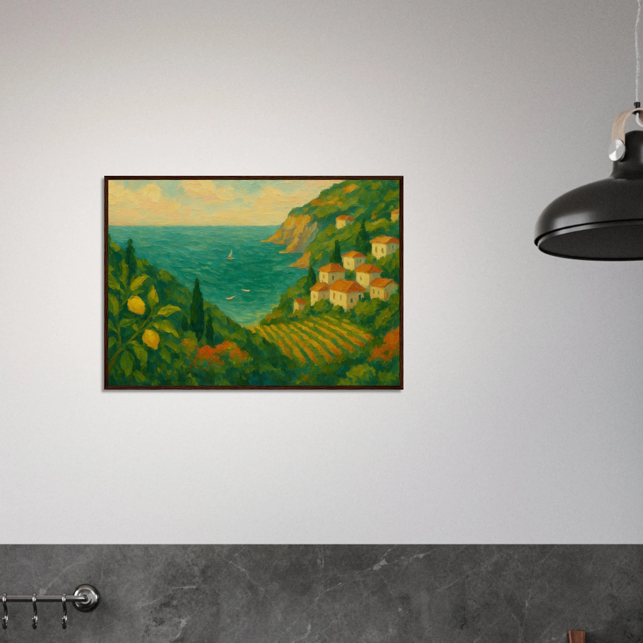 # all-groups - “Lemon Coast Daydream” | Amalfi-Inspired Coastal - Play By Print