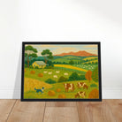 # all-groups - Australian Farm Life Landscape Canvas Wall Art - Play By Print