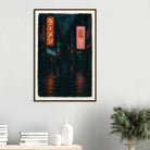 # all-groups - Midnight Neon – Tokyo Alley Art Print - Play By Print