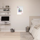 - Watercolour Sleeping Dragon Wall Art - Olga