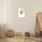 # all-groups - Be Yourself Bee Poster | Positive Quote Wall Art for Kids - Elena