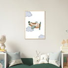 # all-groups - Woodland Vintage Airplane Wall Art - Olga