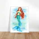  # all-groups - Grace of the Sea – Red-Haired Mermaid Art Print 🐚🧜‍♀️ - Play By Print