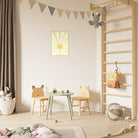 # all-groups - Sunshine Rays Nursery Print | Happy Yellow Sun Wall Art by Iris - Iris