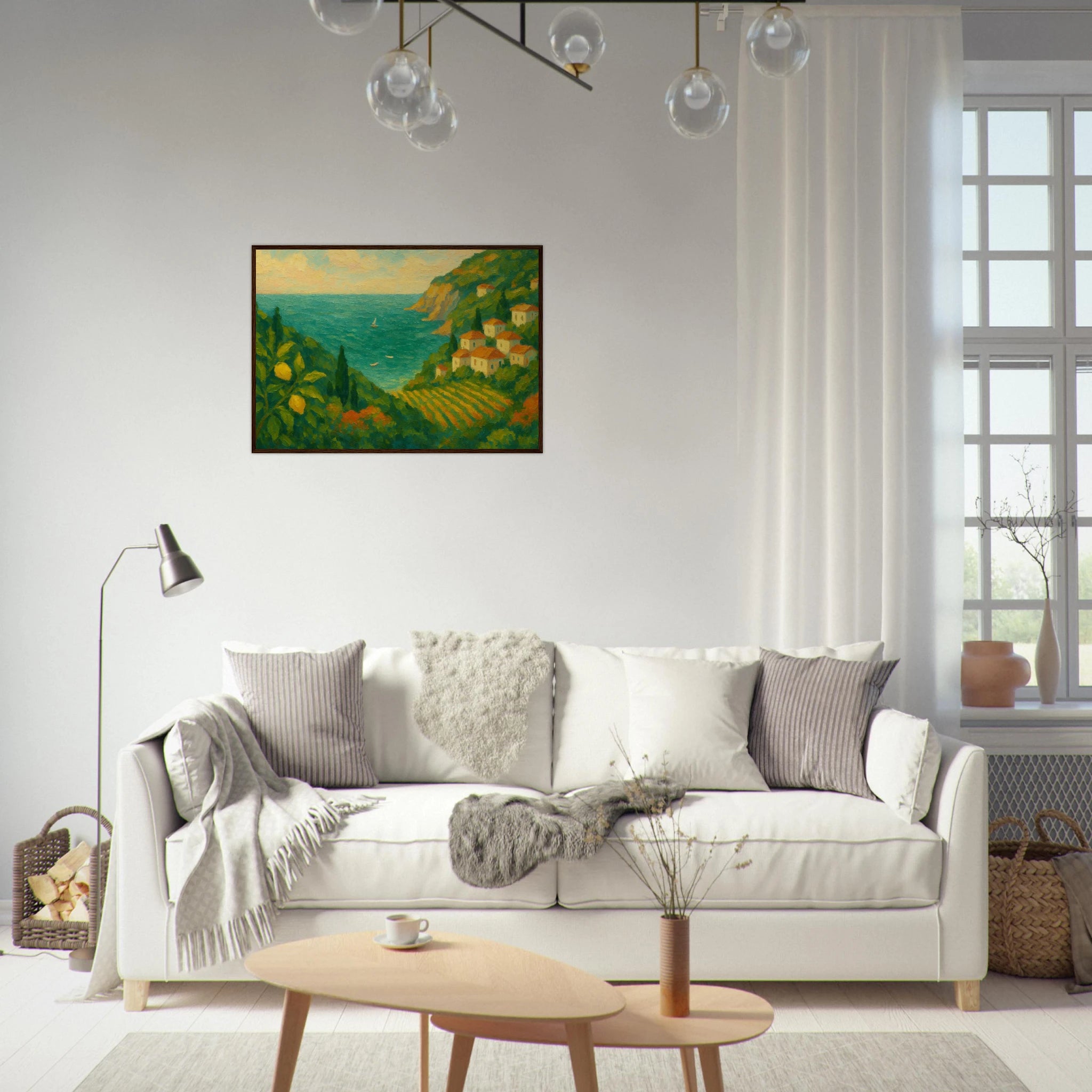 # all-groups - “Lemon Coast Daydream” | Amalfi-Inspired Coastal - Play By Print