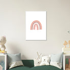 # all-groups - Blush Minimalist Rainbow Wall Art - Jerin