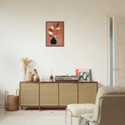 # all-groups - Terracotta Vase & Leaf Modern Abstract Wall Art - Jerin